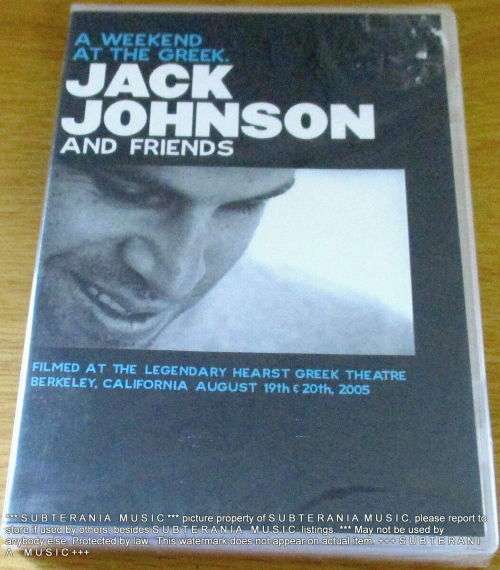 Rock - JACK JOHNSON A Weekend at The Greek + Live in Japan